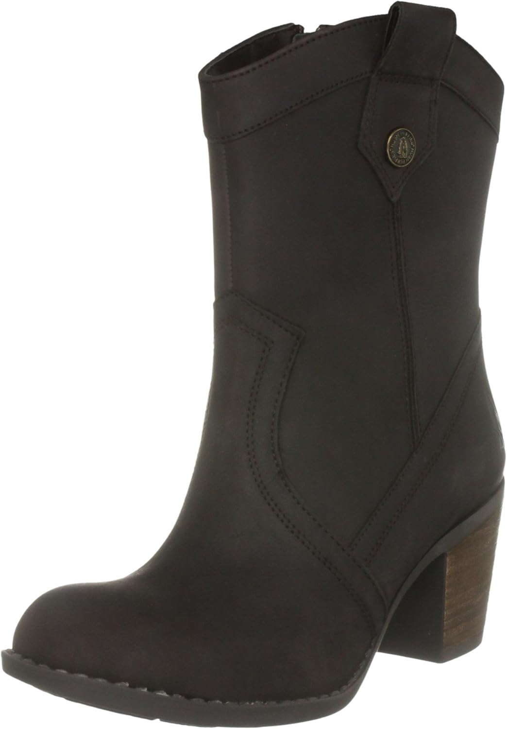 Hush Puppies Botas de Cuero, Mujer, 36, Marrón Amazon.es Zapatos y