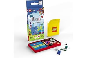 AMEET Lego City Recreate Activity Cards – No Limits! | Action Building Game with 30+ Activity Cards & 25 Lego Elements | Ages 6+
