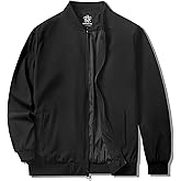 URBANFIND Men's Varsity Jacket Casual Fashion Stylish Bomber Jacket Lightweight Windbreaker