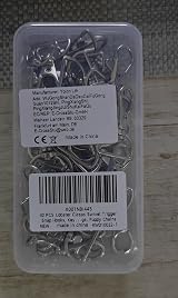 Yoicn Lth 40 PCS Silver Lobster Claw Clasps 360° Rotating Snap Hooks view 8