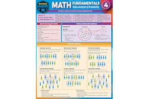 Math Fundamentals 4 - Data Analysis & Probability: A Quickstudy Laminated Reference Guide