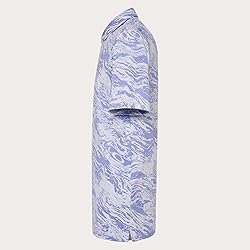 Oakley Men's Jacquard Polo, Duality Swirl New
