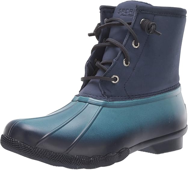 sperry diamond weave saltwater bootie