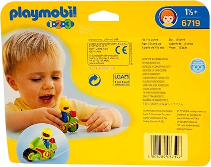playmobil 123 motorbike