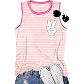 MNLYBABY Magical Tank Tops Women Magic Kingdom Tank Fairy Castle Tshirt Girls Trip Tee Family Vacation Shirt Tops