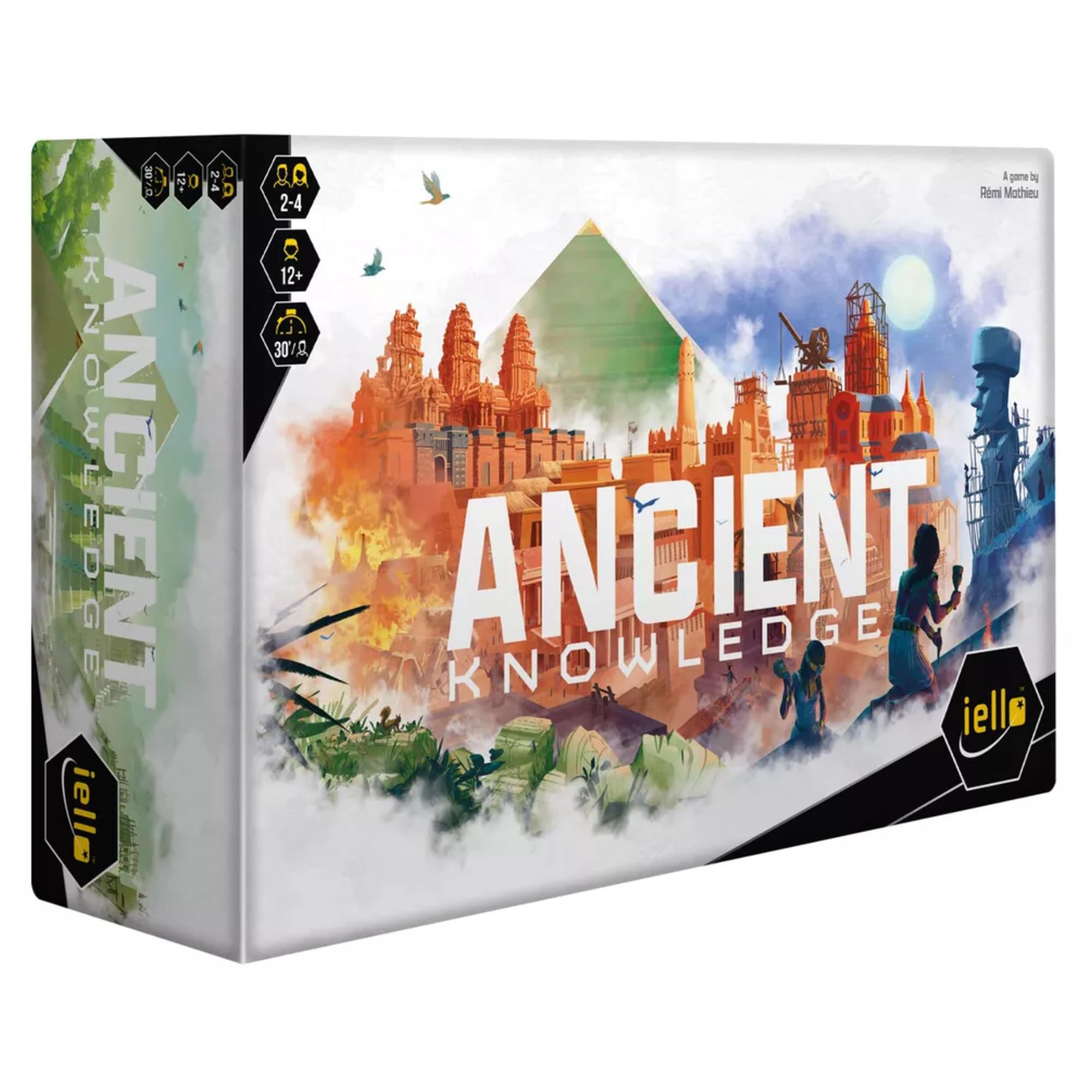 Iello | Ancient Knowledge | Board Game | Ages 12+ | 2-4 Players | 30 Minutes Per Player Playing Time