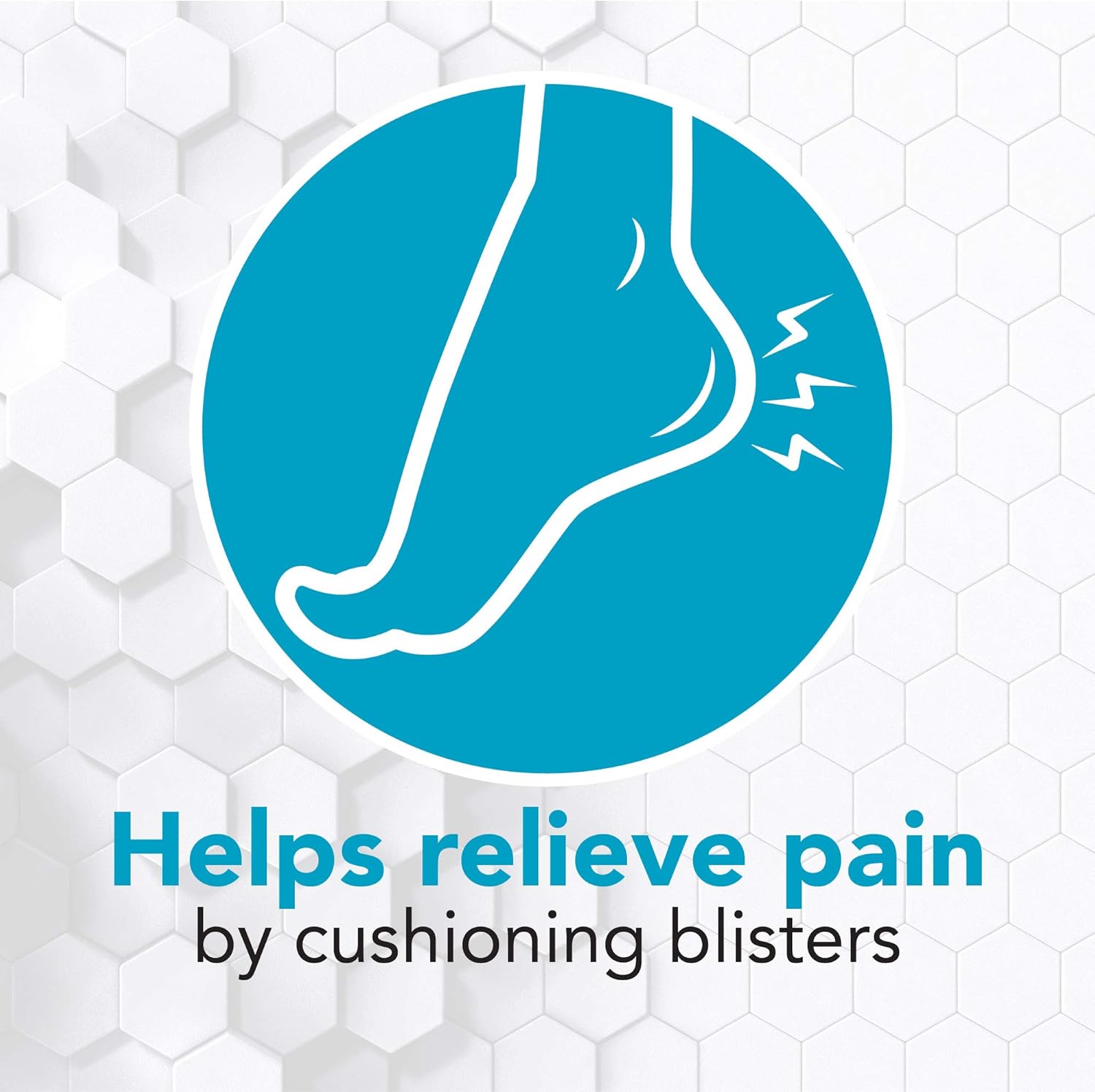 All Health Extreme Hydrocolloid Gel Blister Cushion Bandages, 1.65 in x 2.67 in, 10 ct | Long Lasting Protection Against Rubbing and Friction for Blisters: Health & Personal Care