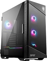 MSI MPG VELOX 100R Premium Gaming PC Case ARGB 360mm Radiator Support