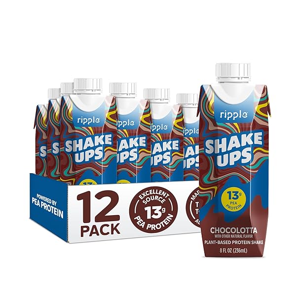 RIPPLE KIDS CHOCOLATE PLANT BASED SHAKE UPS |...