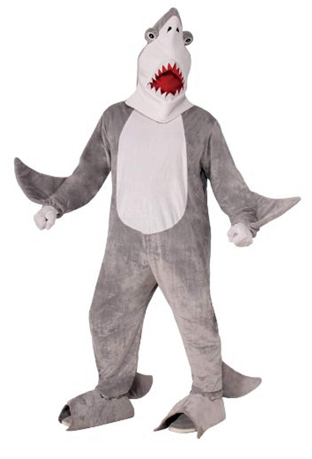 Forum Novelties Men's Chomper The Shark Plush Mascot Costume