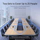 EMEET Luna Plus Conference Speaker 8 Mics Satellite Mic 360° Noise Reduction view 5