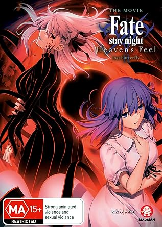 Amazon Com Fate Stay Night Heaven S Feel Ii Lost Butterfly Dvd Non Usa Format Region 4 Import Australia Movies Tv