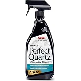 HOPE'S Perfect Quartz Countertop Cleaner, No Hazy Residue, Streak-Free, Safe on Food Contact Surfaces, Fragrance-Free, Sunscreen-Free, Counter Cleaner for All Brands of Quartz, 23 Fl Oz, Pack of 1