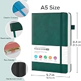 FOCUS DAY 2 Pack A5 Faux Leather Hardback Journal 160 Pages 100gsm 14.5 x 21.3 view 2