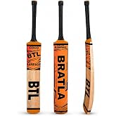 Bratla Cricket Bat for Adults &amp; Men, Premium Coconut Wood Tapeball Cricket Bat for Tape Ball &amp; Tennis Ball Cricket, Full Size &ndash; BTL Coco Rampage