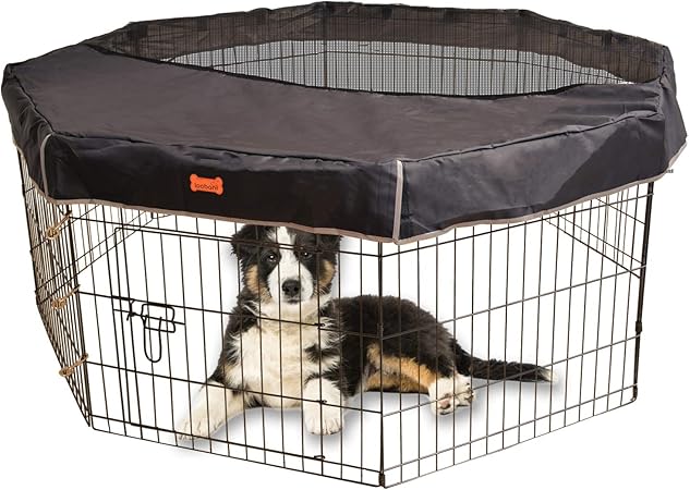 covered pet playpen