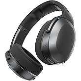 Skullcandy Crusher 540 Active Wireless Bluetooth Headphones with Multi-Sensory Bass, Noise Isolating Over-Ear Fit, Sweat and Water Resistant, 40 Hours Battery, Microphone for iPhone Android - Coal