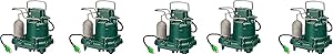 Zoeller M63 Premium Series 5 Year Warranty Mighty-Mate Submersible Sump Pump, 1/3 Hp (Pack of 5)