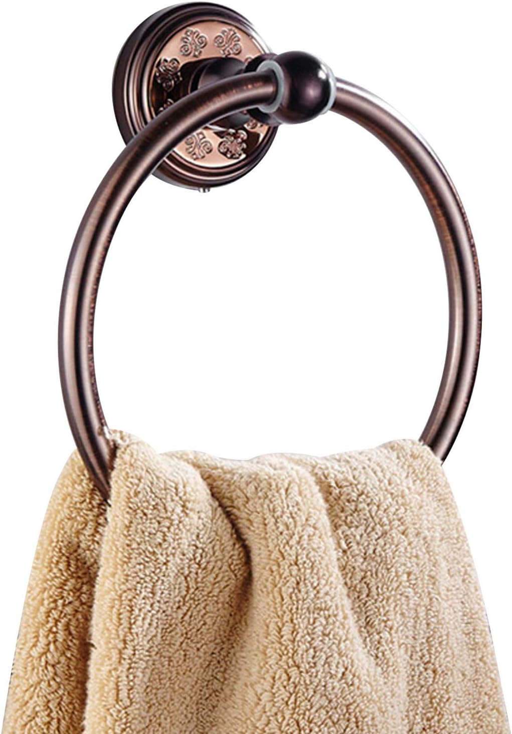 TRITTHOCKER Anillo de Toallas, Toalla Redonda de Pared, Anillo de