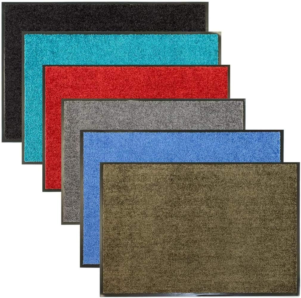 HLSX Dirt Trapper Mat Non Slip Mats for Indoor and Outdoor Washable Barrier Door Mat for
