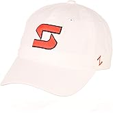 NCAA Syracuse Orange Mens Adjustable Scholarship Hat White, Syracuse Orange White, Adjustable