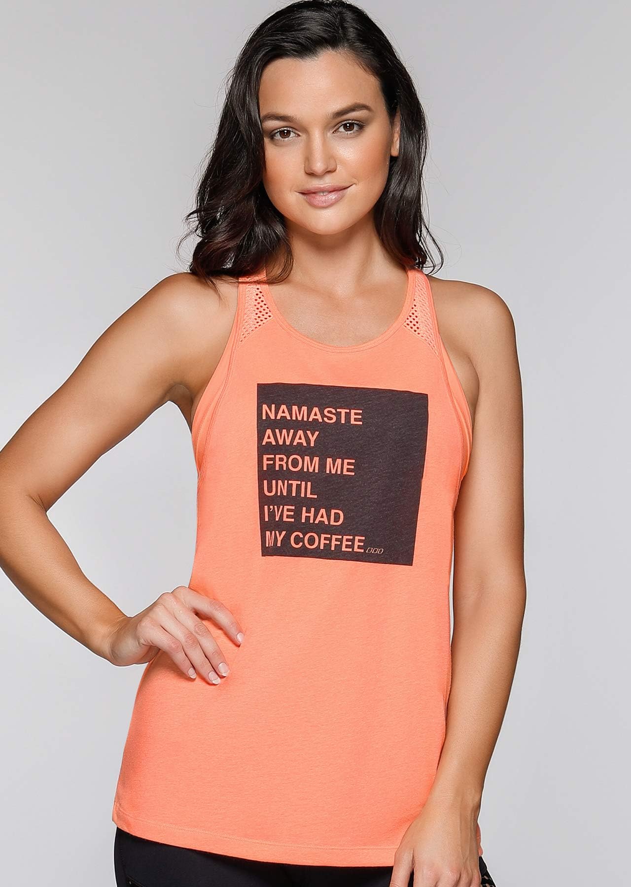 Womens Namaste Away Graphic Tank