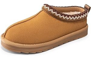 DREAM PAIRS Girls Boys Slippers Kids House Fuzzy Indoor Outdoor FuzzyEasy Kid's Slip-on Slipper for Little Kid Big Kid