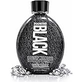 Tanning Paradise Diamond Black Tanning Lotion Transfer Resistant Tanning Lotion for Tanning Beds 13.5Oz