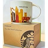 Starbucks Houston You Are Here Collection Series Ceramic Coffee Mug
