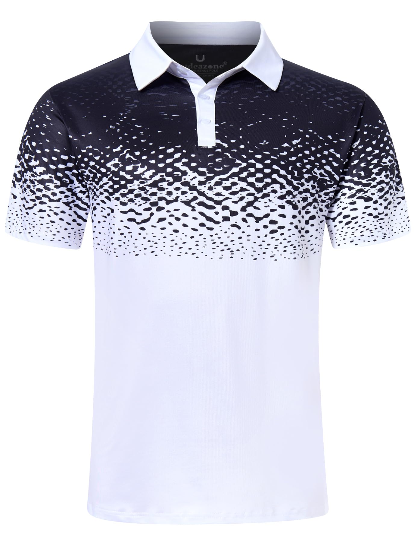 uideazone Mens Polo Shirt Slim Fit Athletic Quick