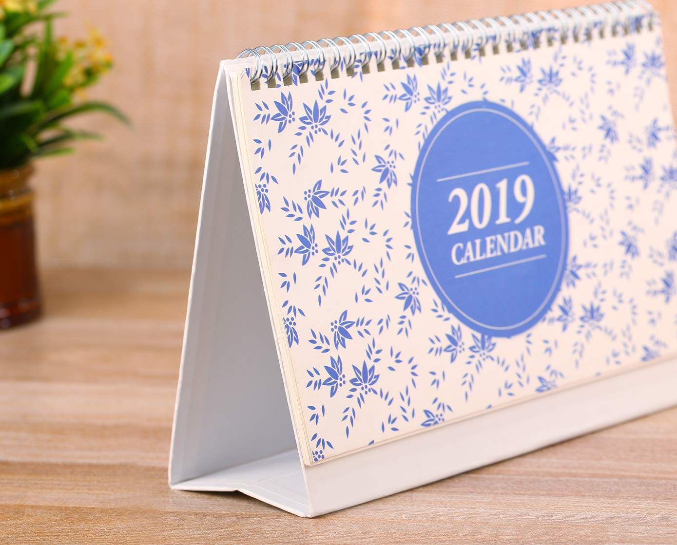 Monthly Planner Form Desk Calendar October 2018 Through ...