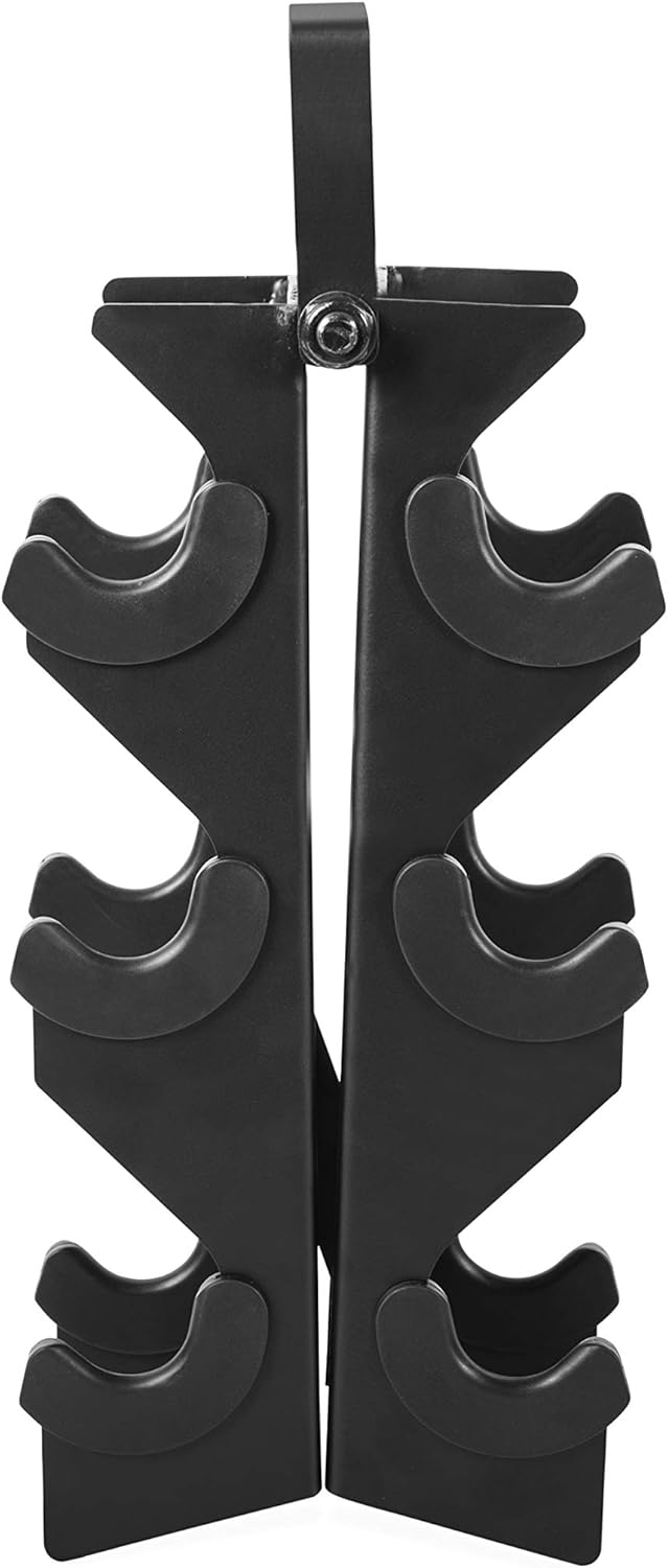 CAP Barbell Metal Dumbbell Stand with Handle | Dumbbell Rack : Sports & Outdoors