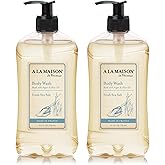 A LA MAISON Fresh Sea Salt Body Wash 25.36 Fl Oz, 2 Pack