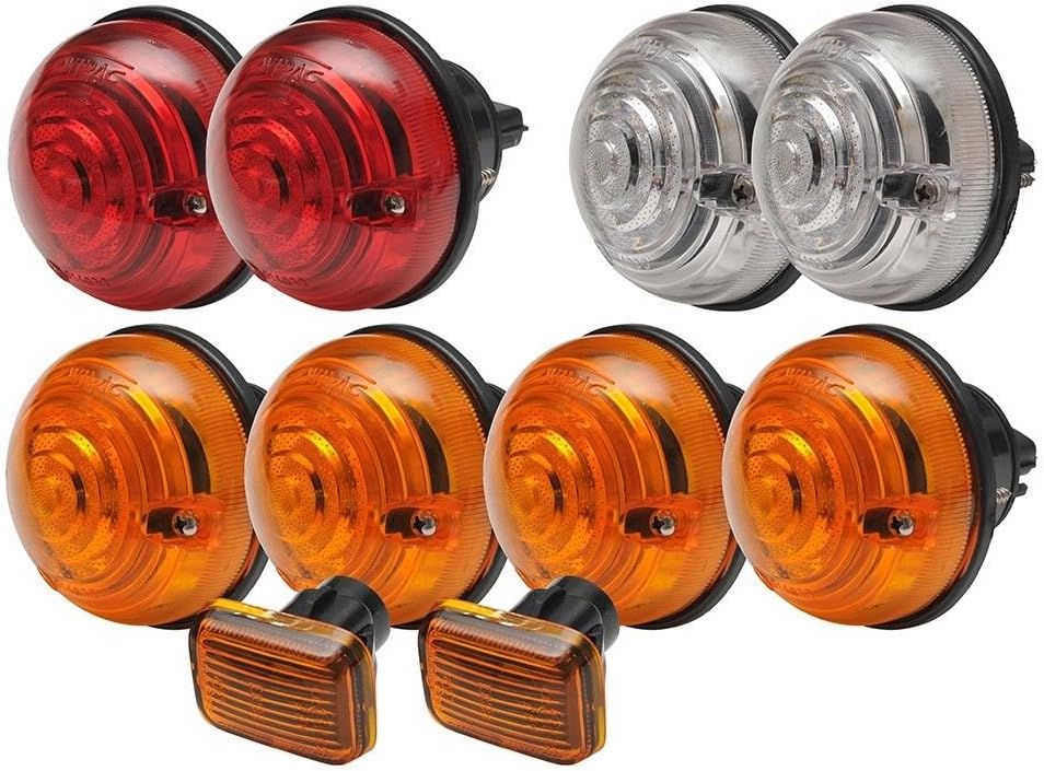300TDI FRONT SIDE LIGHTS /& Indicators Set TD5 Wipac LAND ROVER DEFENDER 90