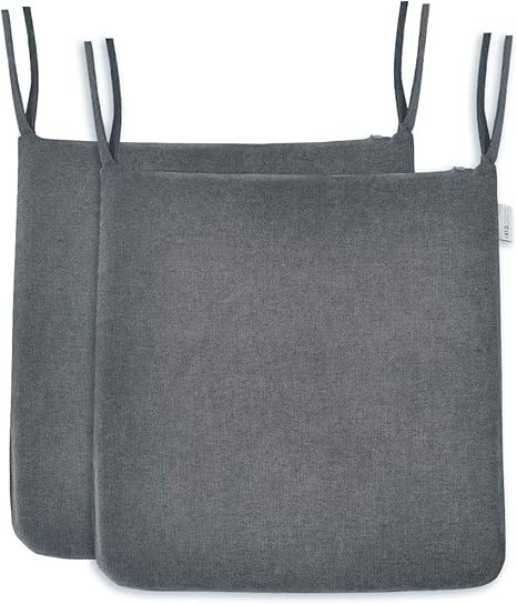 Amazon Co Jp Balcony Falcon 椅子座布団 クッション ダイニングチェア 洗える 厚手 シートクッション リバーシブルカバー 2枚セット ホーム キッチン