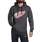 Calhoun NHL Surf & Skate Unisex Pullover Nantucket Hoodie with Chenille Team Logo Crest