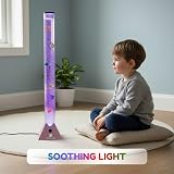 Straame 90cm Bubble Fish Lamp Colour Changing LED Mood Light Rose-Gold Base view 6