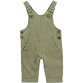 YOKJZJD Newborn Infant Baby Boy Girl Fall Winter Suspender Pants Overalls Corduroy Bib Pants Trousers with Pockets