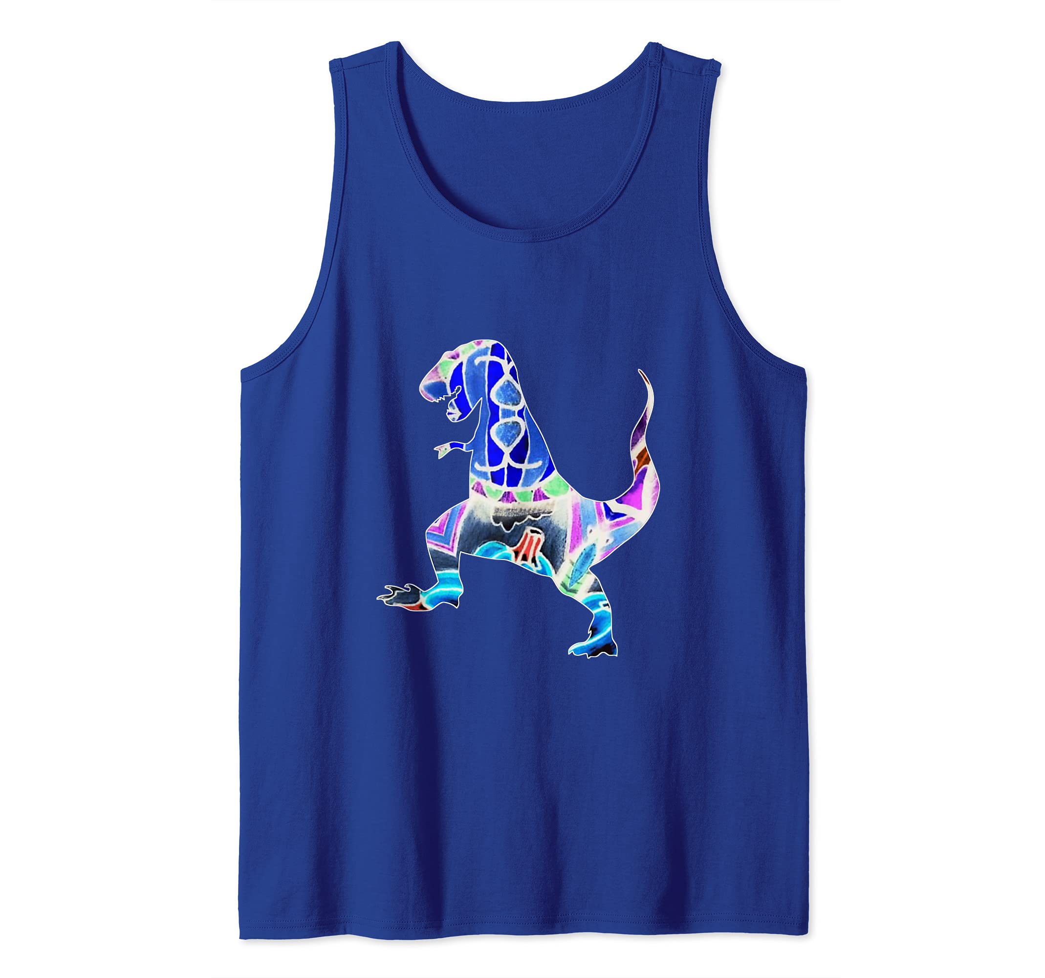 Tyrannosaurus Rex Animal T-Rex Creepy Dinosaur Tank Top