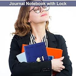 Mousbull Lock Diary with Key and Pen for Girls, 192