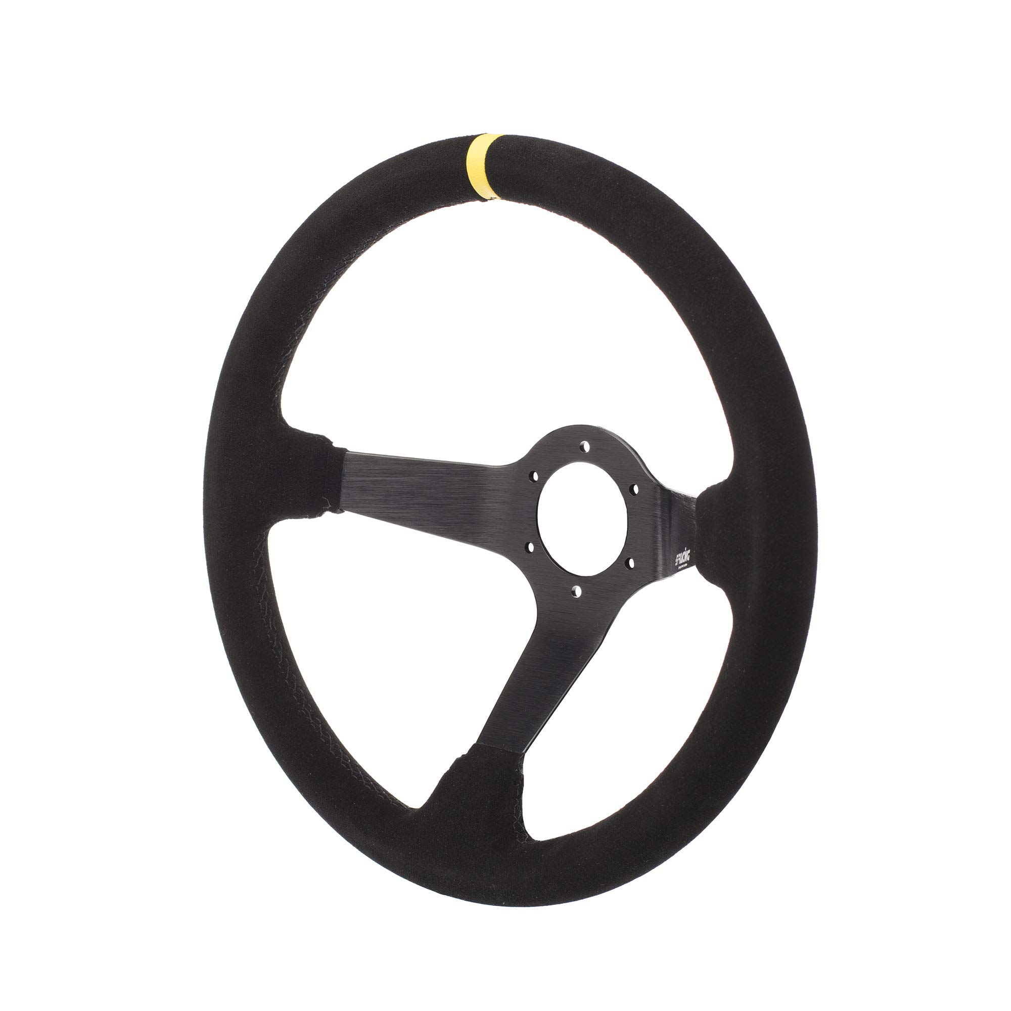Simoni Racing CAR/350C Carrera Universal Steering Wheel without Button and Fixing Kit
