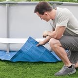 Bestway Ground Cloth Pool Floor Protector 488 x 488 cm Blue 58003-19 view 2