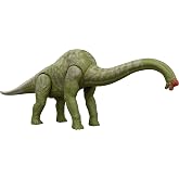 Mattel Jurassic World Brachiosaurus Action Figure, Total Length: Approx. 39.0 inches (99 cm), Super Large Dinosaur, Ages 4 and Up, Green