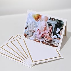Apprabbr 100 Pcs Photo Folders for 4x6 or 5x7