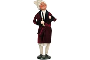 Byers' Choice Scrooge Caroler Figurine 201 from The A Christmas Carol Collection