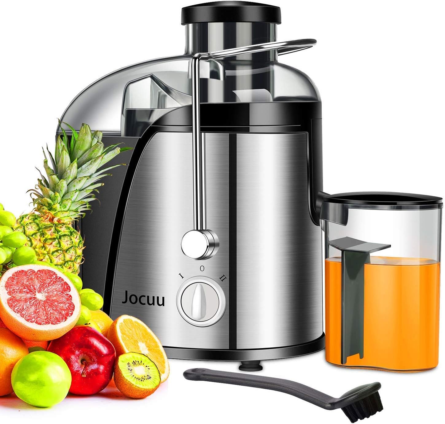 thumbnail image 2 of Juicer Machine, 600W Centrifugal Juice Extractor With 3" Wide 2 of 14