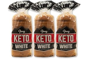 FRANZ BAKERY Keto Bread, ONLY 1 Net Carb Per Serving, 3 Loaves for your Keto Diet