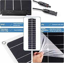 400 Watt Solar Panel Kit, 2pcs 200 Watt Flexible