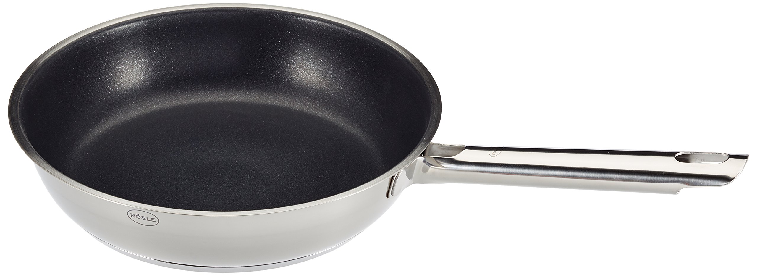 Rösle Frying Pans, Stainless Steel, Stainless Steel, 44 x 26 x 6 cm