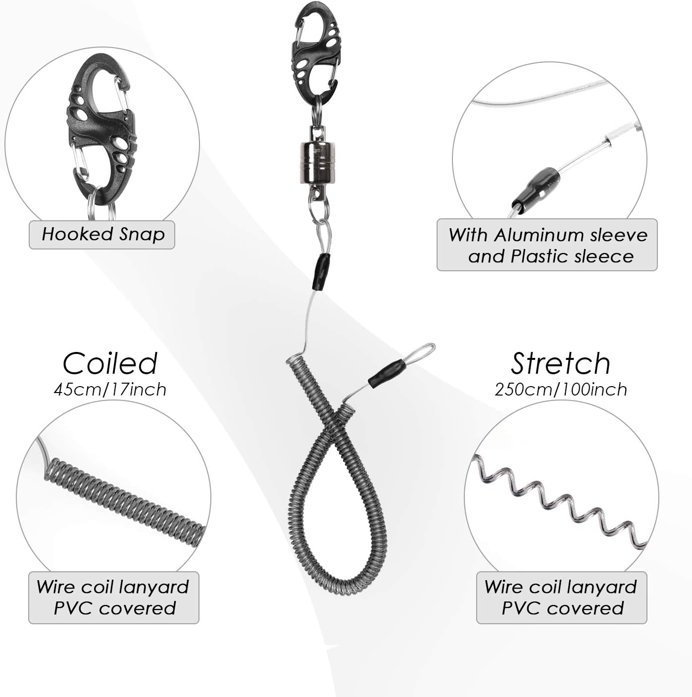 SF Strongest Net Release Clip Holder Retractor with